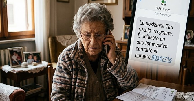 Allarme truffe via sms ad Asti: finti messaggi sulla Tari per svuotare il credito del telefono