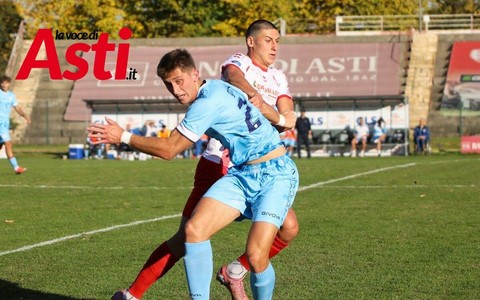 Immagine del match contro la Sanremese