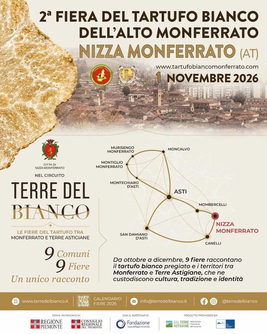 Nizza Monferrato celebra il tartufo bianco pregiato: Martina Colombari madrina della seconda edizione