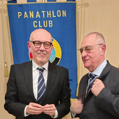 Il neo presidente Carlo Bosticco (a sinistra) e a destra il past president Mauro Gandolfo