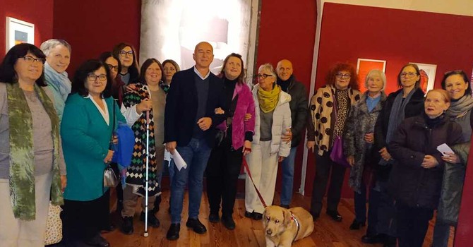 Arte e inclusione: APRI ASTI visita la mostra di Paolo Conte