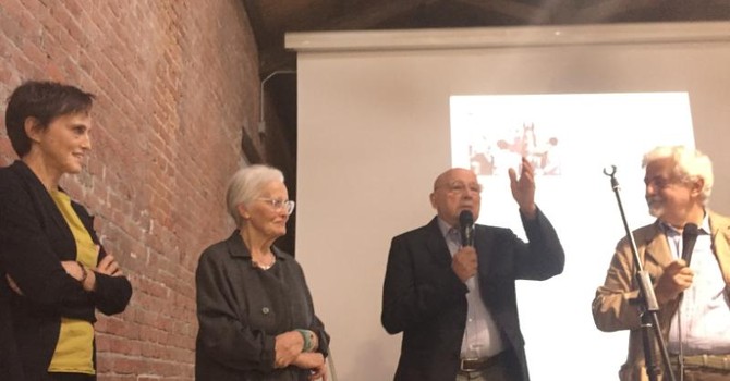 Piero e Pina in una foto di archivio di Astigiani Piero e Pina in una foto di archivio di Astigiani