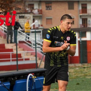 Il centravanti, ormai ex Asti, era andato a segno anche nella storica giornata di Coppa Italia contro la Pistoiese, firmando l'unico gol nell storia del club in un ottavo di finale di Coppa Italia Serie D