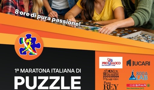 A San Damiano d’Asti la prima maratona italiana di puzzle