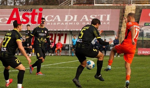 Immagine del match di Coppa Italia contro la Pistoiese