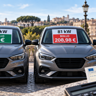 Bollo auto, la frontiera degli 80 kW: un solo kilowatt può costare 209 euro e spostare il mercato astigiano (ma non solo)