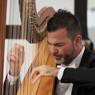 Davide Burani (Ph Festival nazionale arpa)