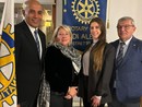 Hicham Barida, Diana Bertolino, Gaia Frunzio (Presidente del Rotary Club Alba e Marco Dotta Hicham Barida, Diana Bertolino, Gaia Frunzio (Presidente del Rotary Club Alba e Marco Dotta
