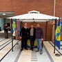 Immagine d'archivio di un gazebo del Nursing Up