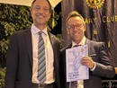 Il presidente Bazzano (a sinistra) con il Maestro Beltrami