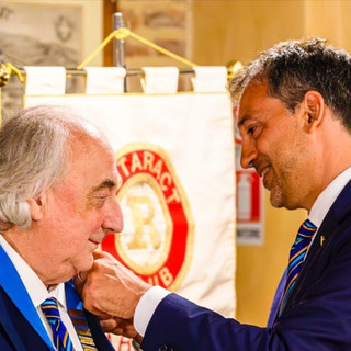 Renzo Gai (a sin.) e Alberto Bazzano