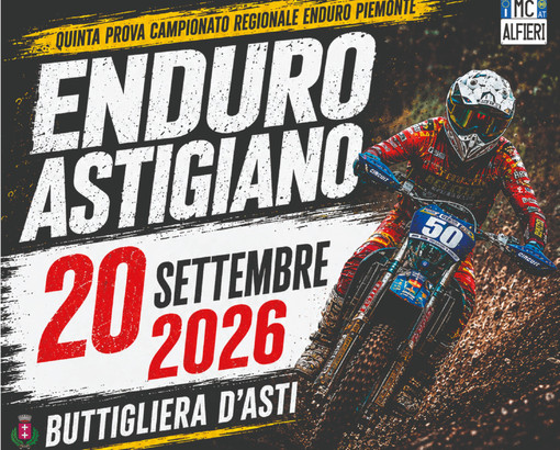 Il Moto Club Alfieri organizza l'ultima prova del Campionato regionale enduro Il Moto Club Alfieri organizza l'ultima prova del Campionato regionale enduro