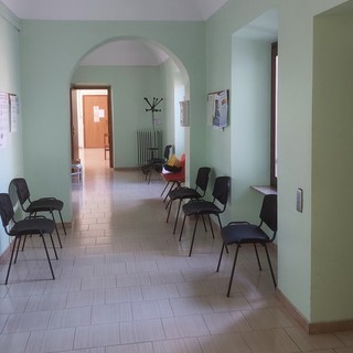 La sala d'attesa della Casa di Comunità di Montemagno