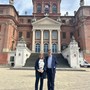 Racconigi, al sopralluogo al Castello Reale i consiglieri Dem Mauro Calderoni ed Emanuela Verzella