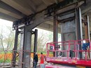 Alcune immagini del cantiere Giolitti postate da Stefania Morra sui canali social