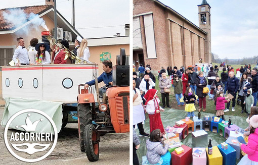 Maschere in piazza e carri allegorici: domani ad Accorneri esplode la festa di Carnevale