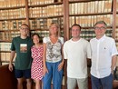 Gli amministratori Giovanni Pelazzo (consigliere), Katia Ascone (Consigliera), Annamaria Tosti (assessore), Alessandro Gallo (Cons.) e Mauro Stroppiana (vice sindaco)