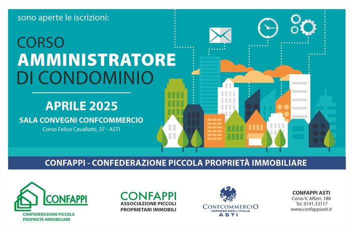 Prossimo al via un corso di aggiornamento gratuito per amministratori di condominio