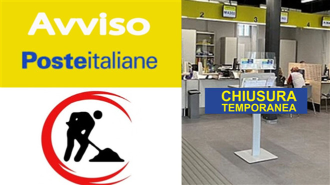 Chiusura temporanea per l'ufficio postale di Buttigliera d'Asti: venerdì 30 ottobre sportelli fermi Chiusura temporanea per l'ufficio postale di Buttigliera d'Asti: venerdì 30 ottobre sportelli fermi