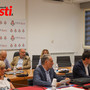 Rasero, tra gli assessori Boccia e Morra (anche vicesindaca) durante il consiglio comunale della scorsa settimana Rasero, tra gli assessori Boccia e Morra (anche vicesindaca) durante il consiglio comunale della scorsa settimana