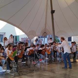 Un'immagine relativa il concerto finale della prima settimana di Campus
