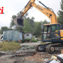 Ruspe in azione all'ex campo nomadi (ph. Merfephoto - Efrem Zacchettin)