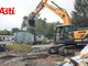 Ruspe in azione all'ex campo nomadi (ph. Merfephoto - Efrem Zacchettin)