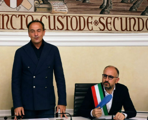 Il presidente Cirio con il sindaco Rasero (archivio