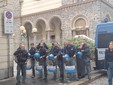 Alcune immagini della protesta di questa mattina a Torino