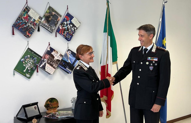 Cambio al vertice dei Carabinieri Forestali di Alessandria e Asti: Roberta Ubaldo subentra a Stefano Gerbaldo