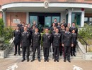 I nuovi carabinieri con il comandante Paolo Lando