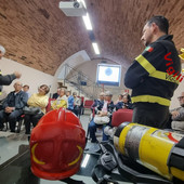 Sicurezza domestica, la Cna pensionati a lezione dai vigili del fuoco di Asti