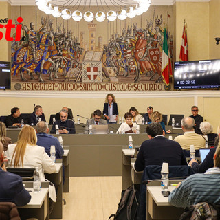 Le immagini del ritorno del Consiglio comunale a palazzo civico (Merphefoto)