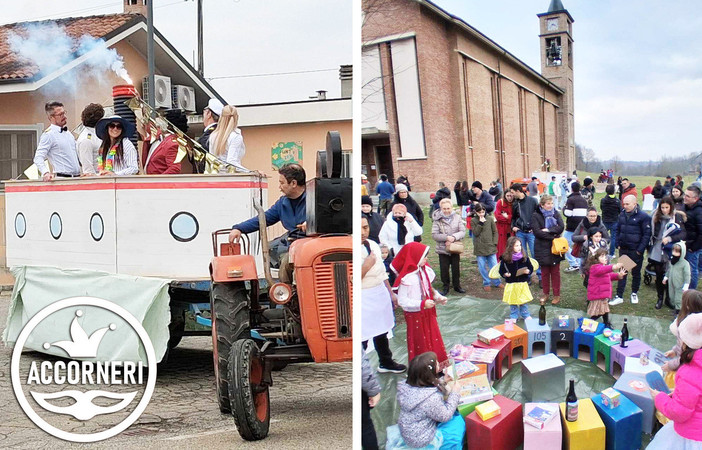 Maschere in piazza e carri allegorici: domani ad Accorneri esplode la festa di Carnevale