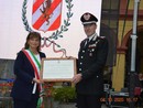 Carla Luigina Scarrone e il generale Andrea Paterna Carla Luigina Scarrone e il generale Andrea Paterna
