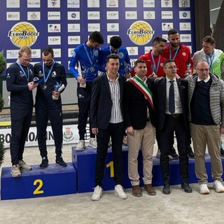 Azzurri campioni d'Europa nelle bocce: festa a Castelnuovo Don Bosco che ha ospitato l'evento
