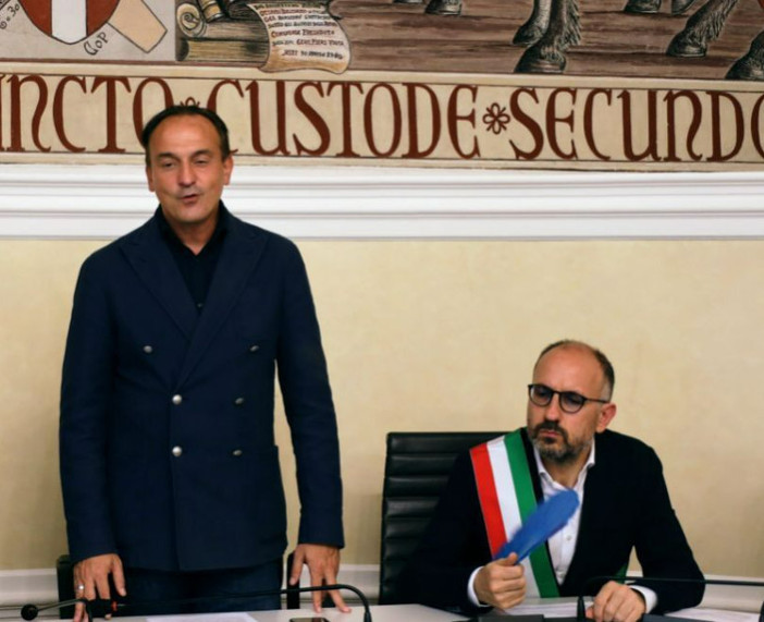 Il governatore Cirio e il sindaco Rasero in una immagine d'archivio