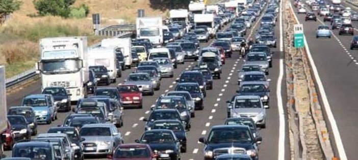 Weekend da bollino rosso sulle autostrade liguri e piemontesi