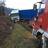 Immagine di repertorio di un incidente sulla Fondovalle Tanaro