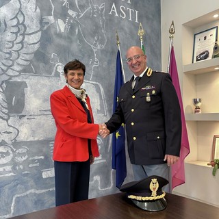 La dottoressa Marina Di Donato con il dottor Salzano
