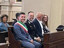 Diego Musumeci nella prima uscita ufficiale da sindaco