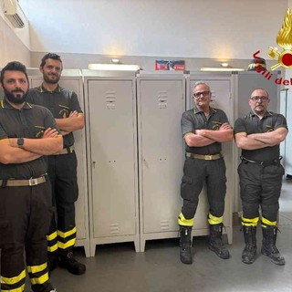 Canelli: la MasPack dona 10 armadietti ai Vigili del Fuoco Volontari