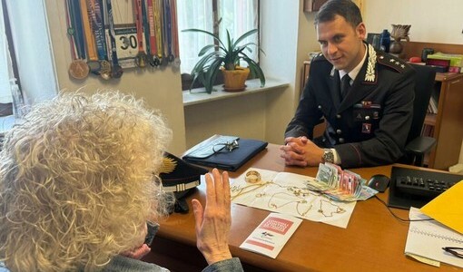 La donna durante la restituzione