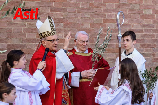 La processione delle Palme dello scorso anno (Merphefoto)
