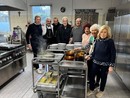Il pranzo per la mensa sociale