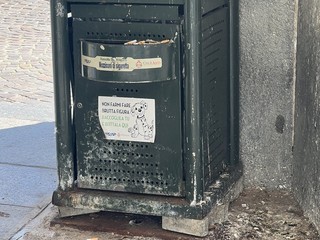 Foto segnalazione (lettera firmata)