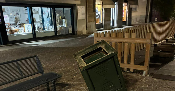 Degrado in piazza Astesano Degrado in piazza Astesano