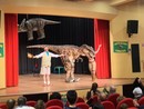 Lo spettacolo itinerante sui dinosauri al Teatro della Torretta di Asti Lo spettacolo itinerante sui dinosauri al Teatro della Torretta di Asti