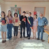 Castelnuovo Belbo: i diciottenni celebrati nel salone comunale Castelnuovo Belbo: i diciottenni celebrati nel salone comunale