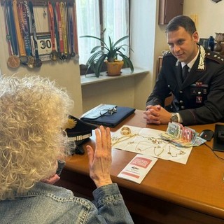 La donna durante la restituzione